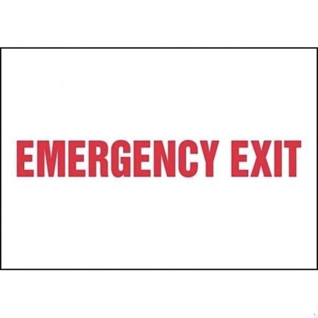Accuform Exit Sign, Accu-Shield, 10 in W, 7 in H MEXT563XP